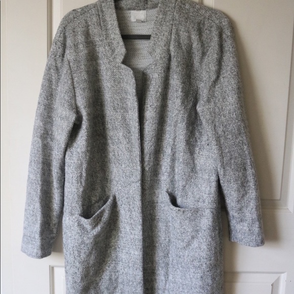 Cocoon Open Front Coat - Picture 1 of 3